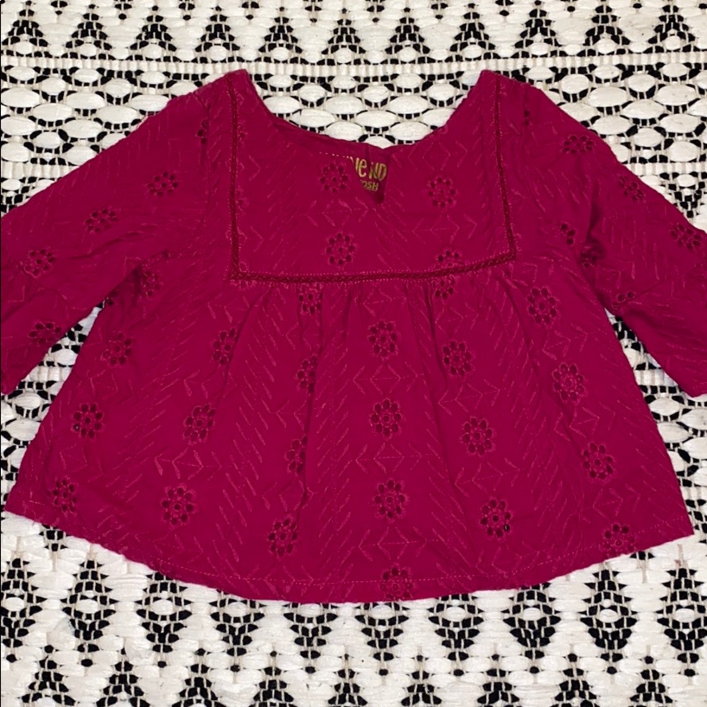 Baby girl boho Shirt